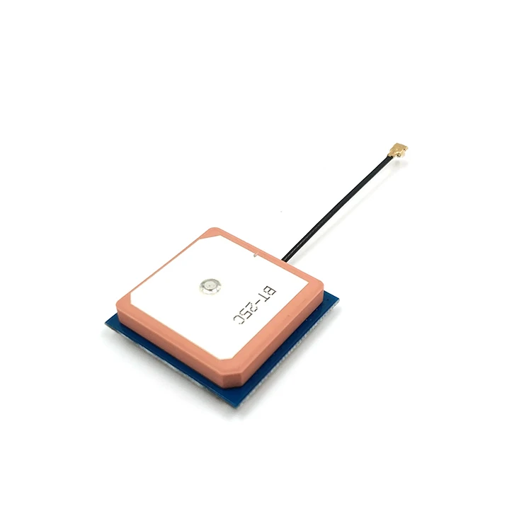 25*25 High Gain Gual Band GNSS GLONASS 1602MHZ GPS 1575.2MHZ 3dBi Internal Active Patch Antenna