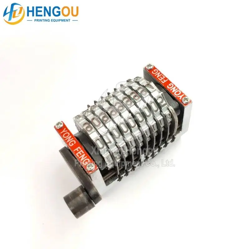 22.3 9-digit numbering machine horizontally backward with spring_6