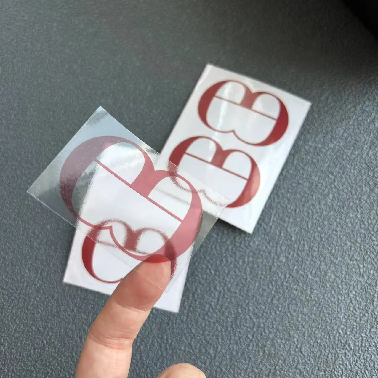 High Quality  Custom  Logo Adhesive  Sticker PVC Vinyl Label Logo For Product