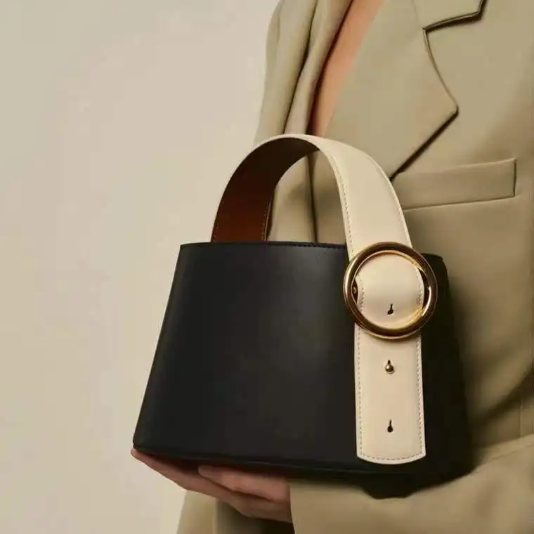 Мини-сумка-мешок, новинка 2021, трендовая Диагональная Сумка, вместительная корзина для овощей, универсальная сумка на одно плечо