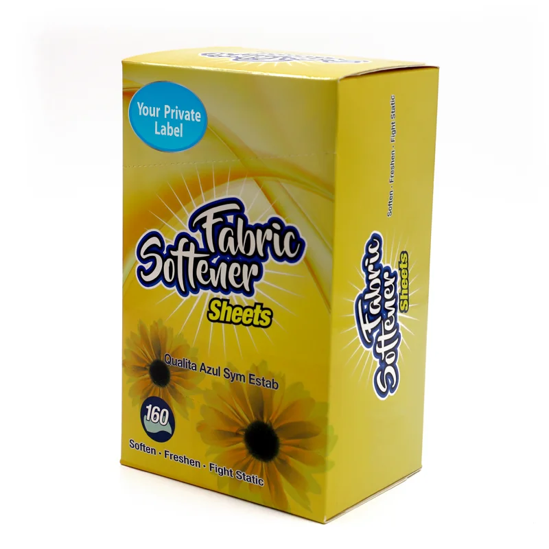 Dryer Sheets for Laundry Fabric Softener Sheet Reduces Static Infused with Flower Essential Oils