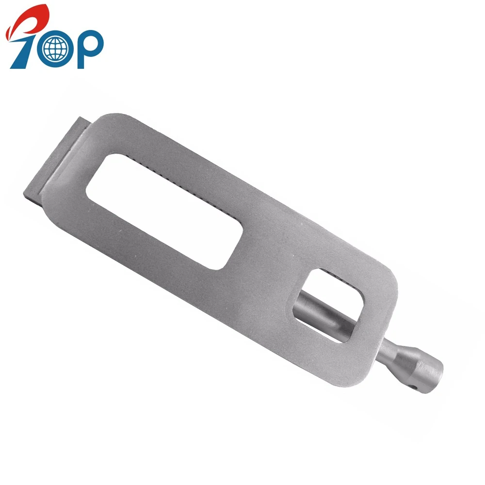 Universal Replacement Cast 304 Stainless Steel16 inches Rectangular BBQ Gas Grill Pipe Burner