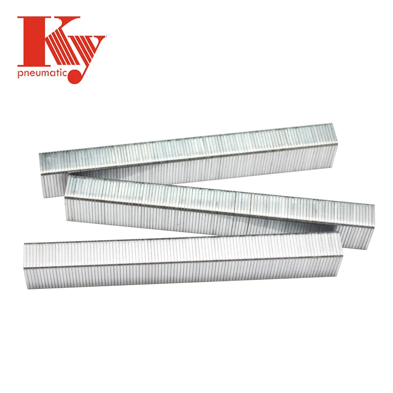 Electro Galvanized 10J Series Long Staple Pins For Hammer Tacker 1019J Staple