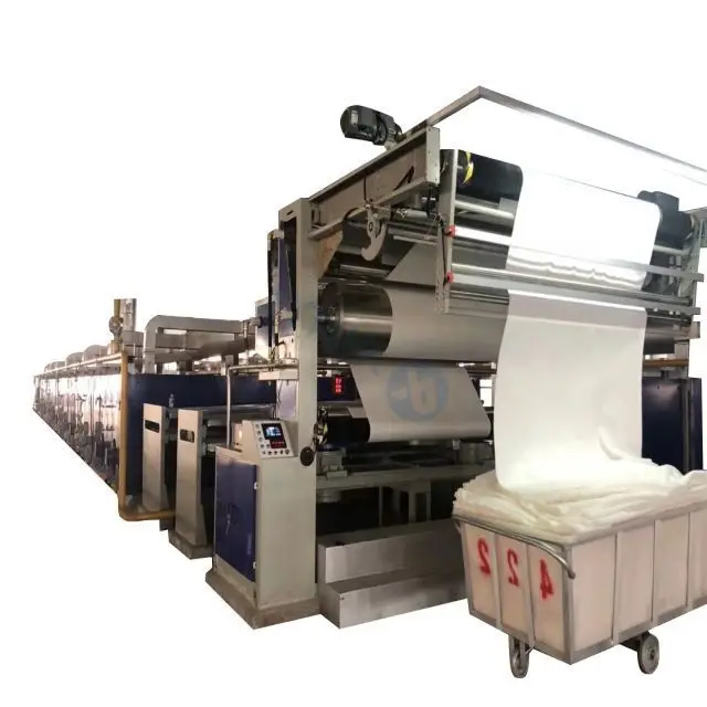 Chinese Manufacturer Use oil heating System 10 Drying Rooms Textile Setting Finishing Stenter Machine