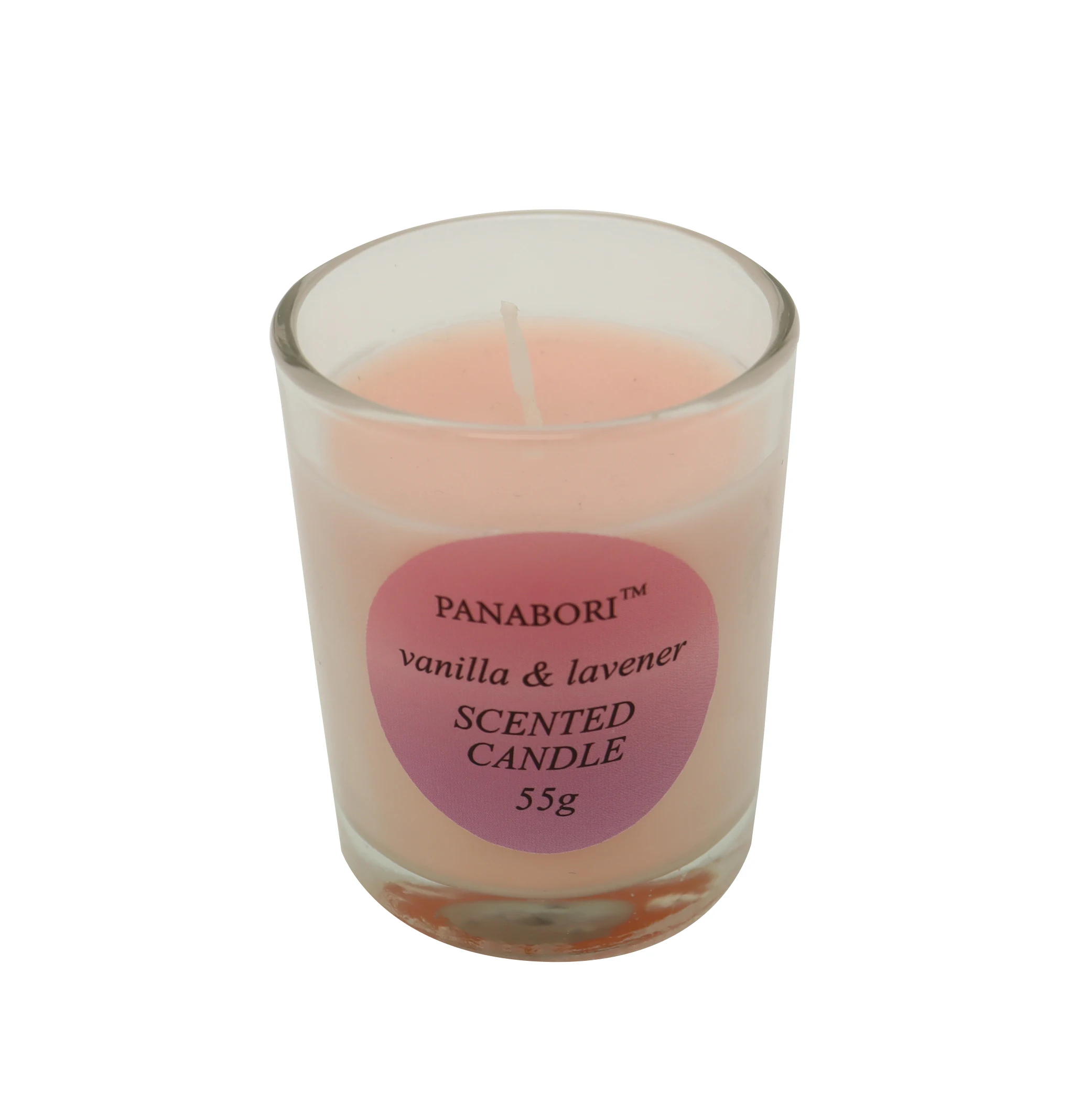 PANABORI Private Label Glass Jar Home fragrance Soy Wax Candles Scented Candle