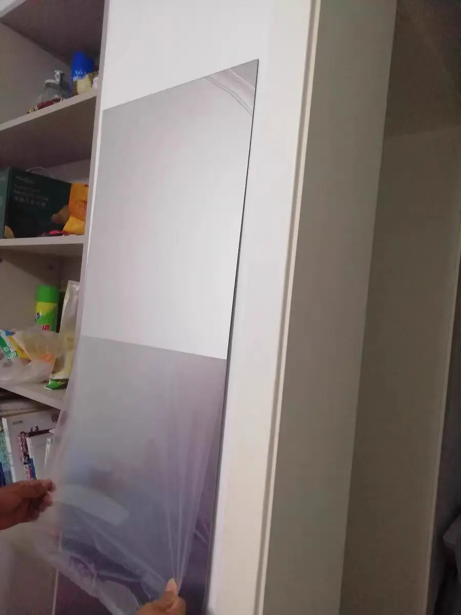 Factory Wholesales Rectangle Full-length Bedroom Bathroom Decorative Plastic Multipurpose Wall Mirror Customized Acrylic mirror