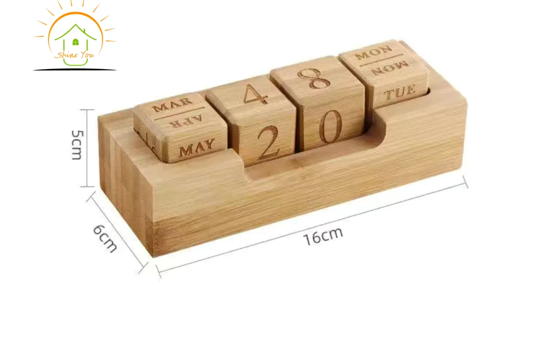 Custom wholesale Tree shape can store wooden drink coasters Simple and classy coaster