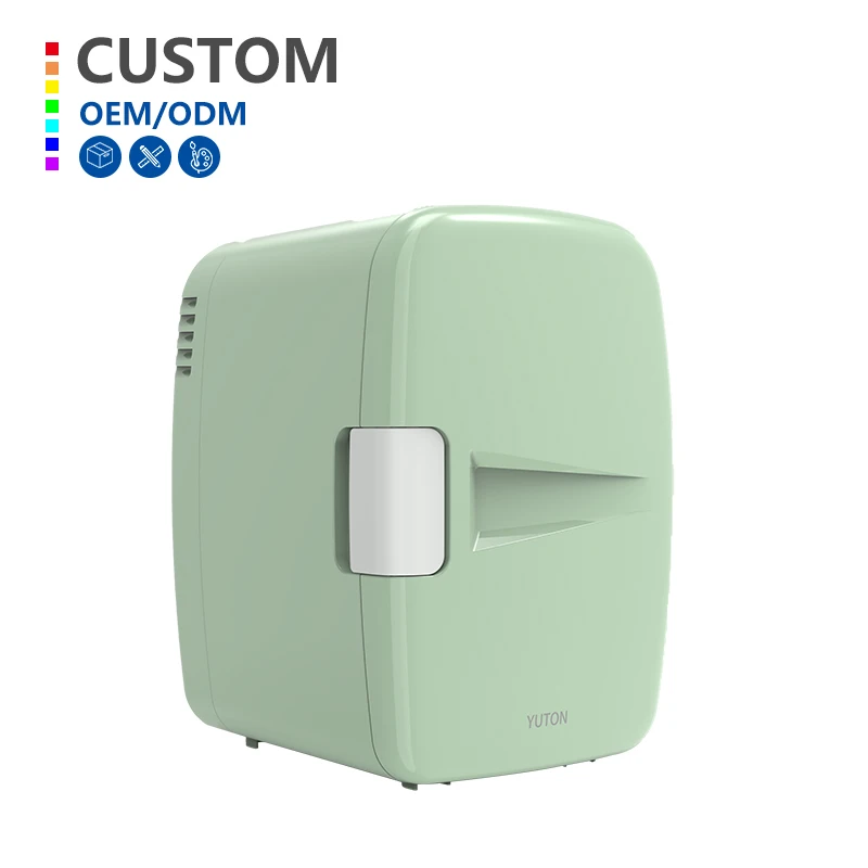 New 6L Cheap Mini Car Cooler Box Fridge Portable Refrigerator Electric Cooler Warmer Portable Car Fridge with handle