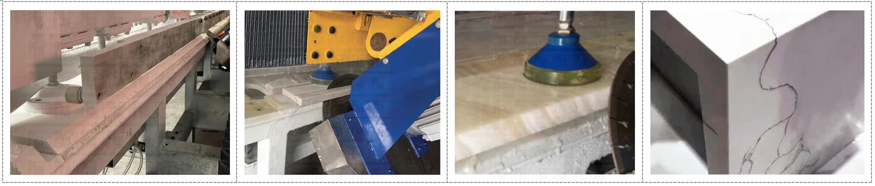 STONEPLUS Joint45 Plus Tile Cutting Machine in Stone Machinery Tile Saw Tile Cutting 45 Degree Angle Chamfering Plc Marble