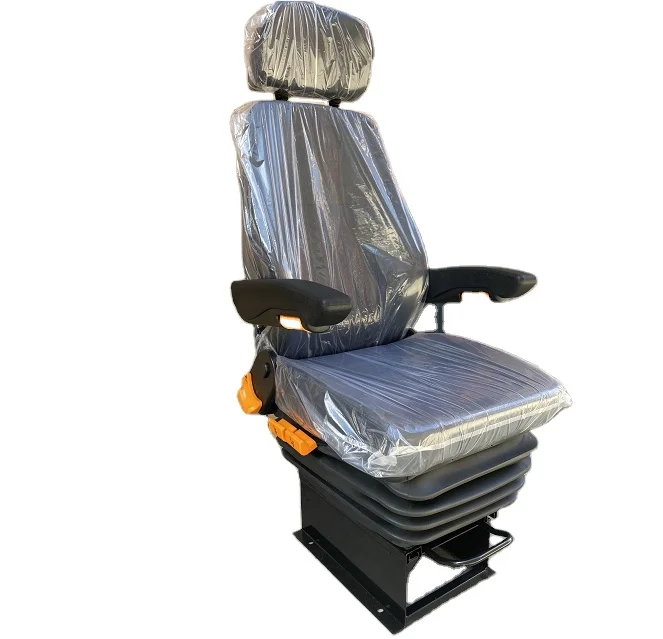 factory top-selling Crane cab operator driver seat Construction machinery operating adjustable Seat Lifting cab Seat