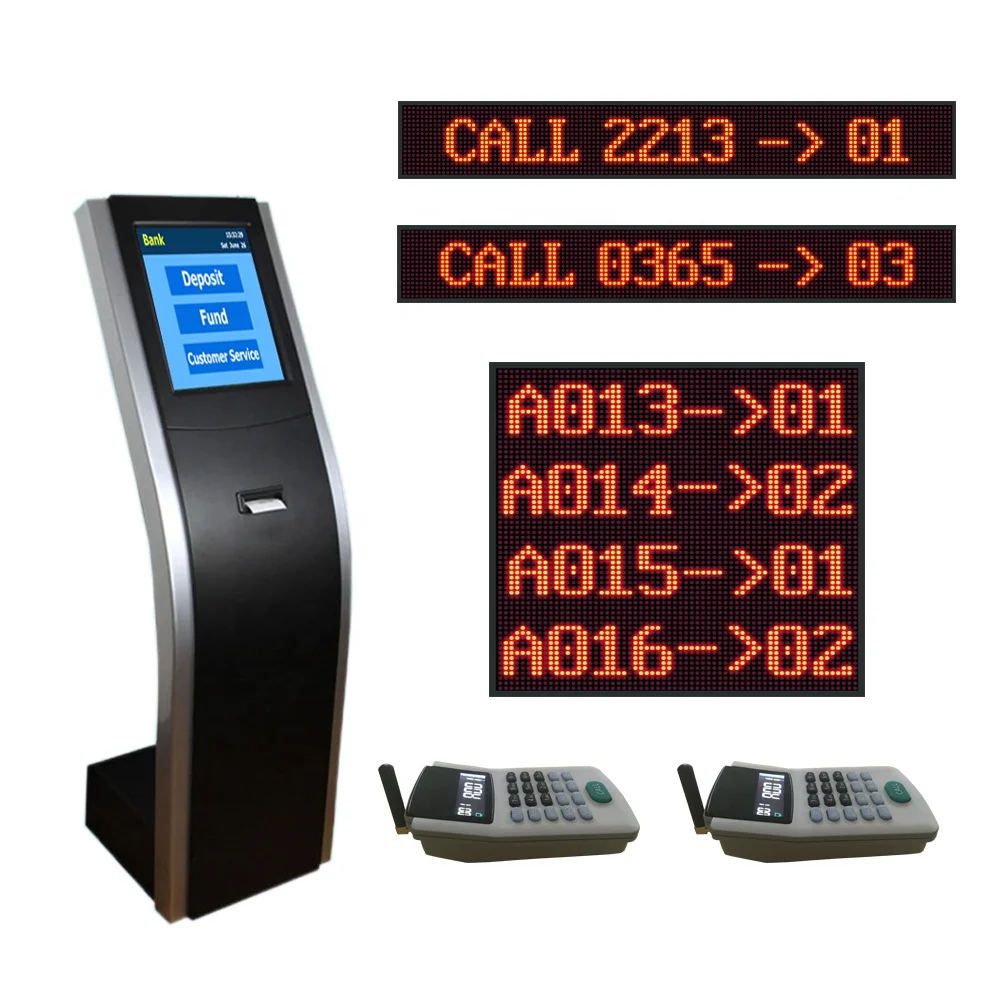Electronic Clinic/Hospital Doctor Room Queue Token Number Calling System Que Management System