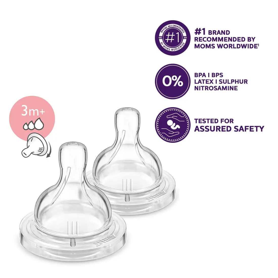 BPA Free Anti-colic baby-feeding nipple S/M/L baby bottle Nipple baby feeder nipples