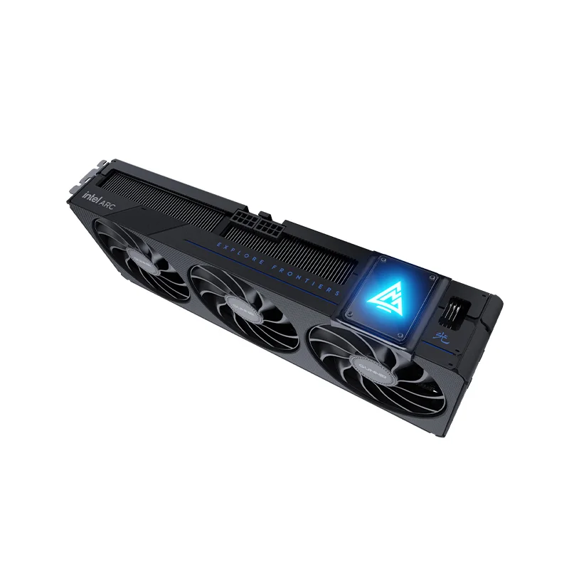 Новый Gunnir Intel Arc B580 Фотон 12 г 2850 МГц GDDR6 OC игровая видеокарта дизайн для редактирования видео Настольная компьютерная