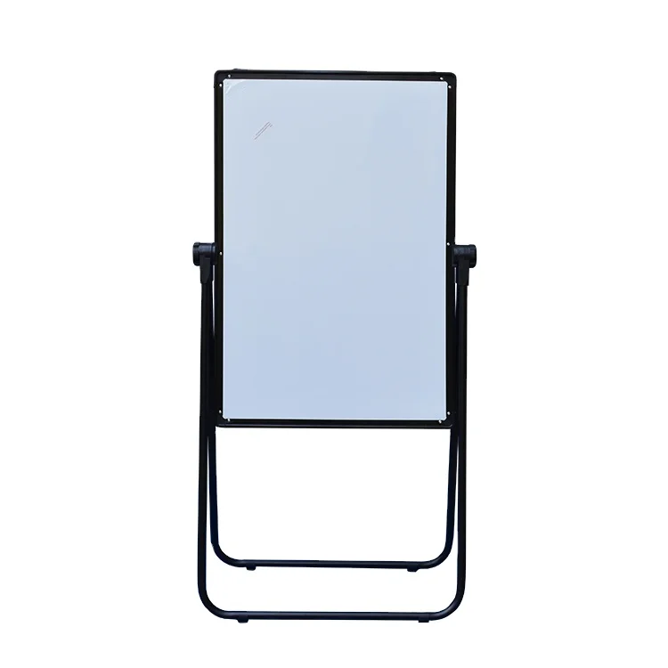 Wholesale double sided easel whiteboard magnetic flip chart white board for school classroom