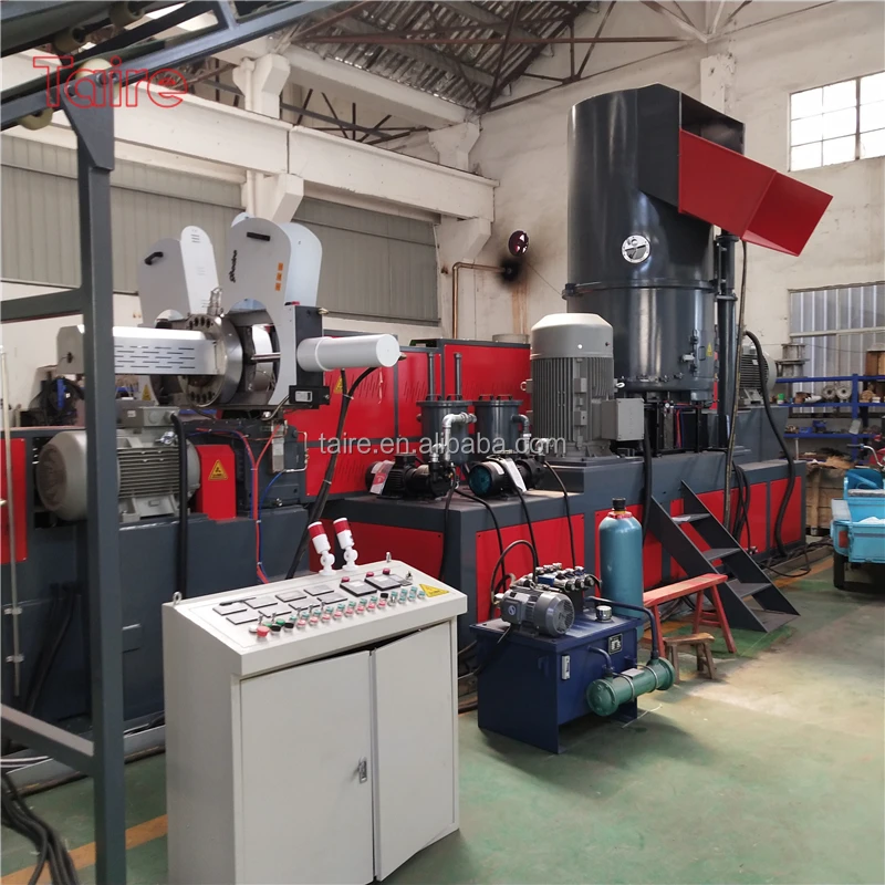 Гранулированный пластиковый гранулятор taire macine