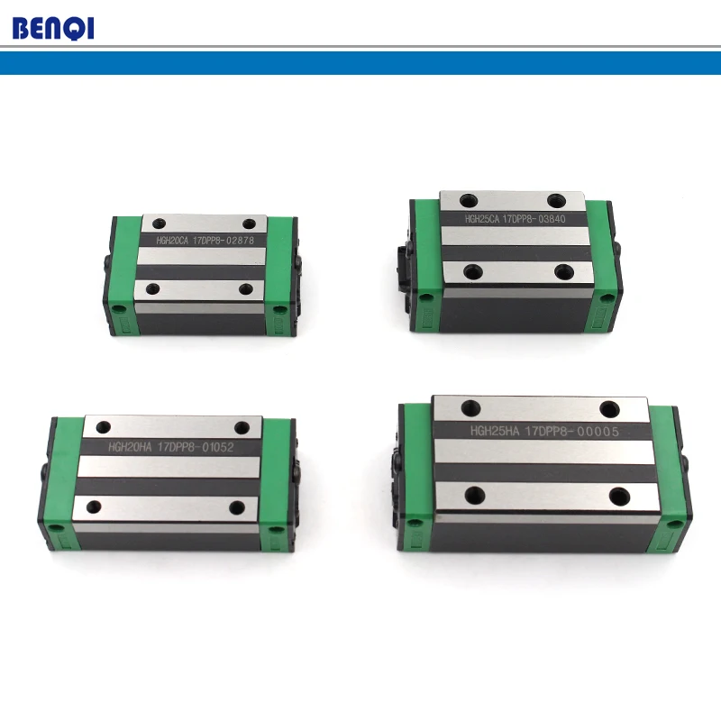 China Hgr20 Hgr25 Cnc Linear Guide Rail Linear Guideway Block For Carving Machine