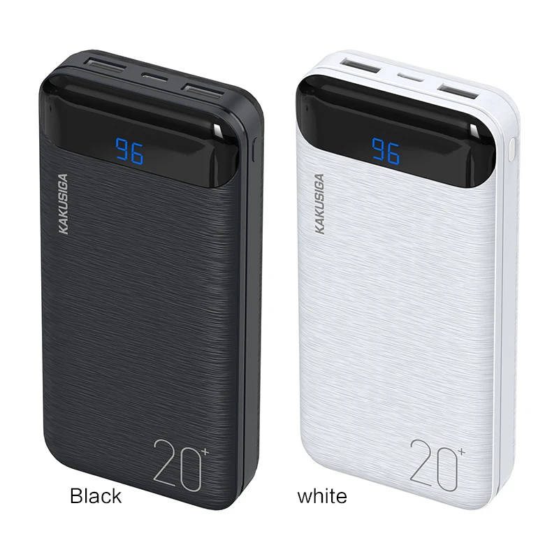 KAKUSIAG  Good looking 20000mAh large capacity provide long-lasting battery life for work  life and entertainment