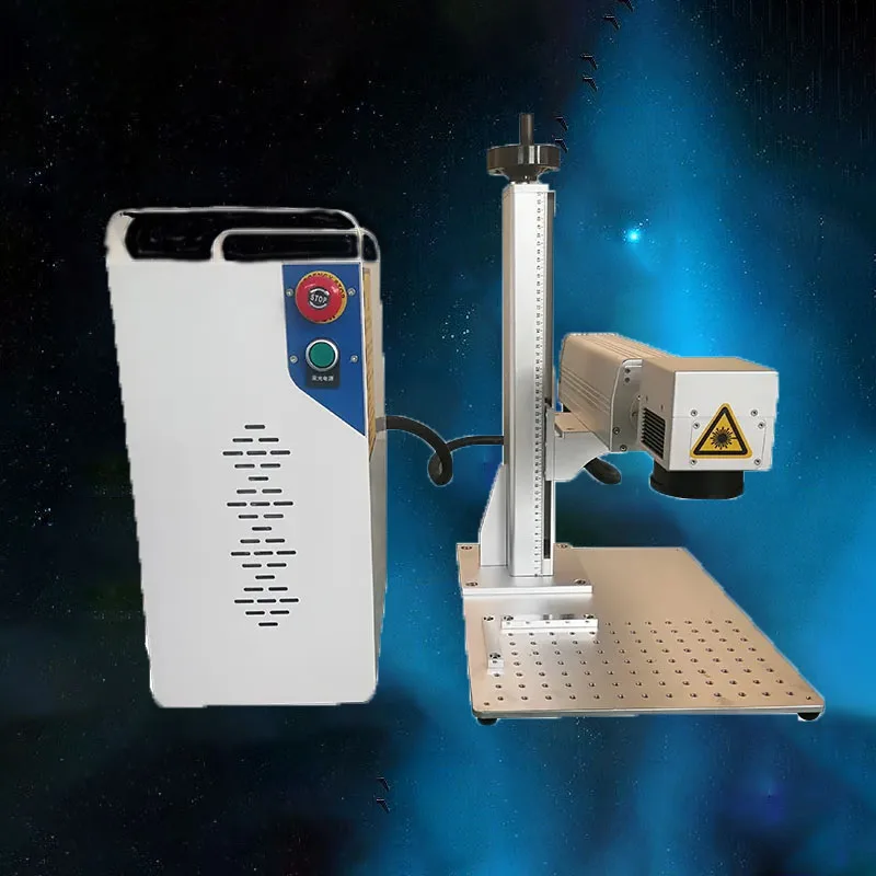 Fast Speed Portable 20W 30W 50W Max Jpt Handheld Fiber Laser Marking Machine For Metal Steel Outdoor Movable Laser Marker