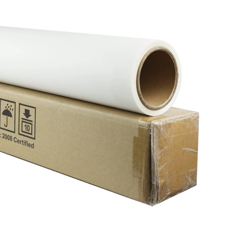Best price from factory for dtf film printing peel roll for dtf pet film 30cm x 100m dtf film roll 30cm