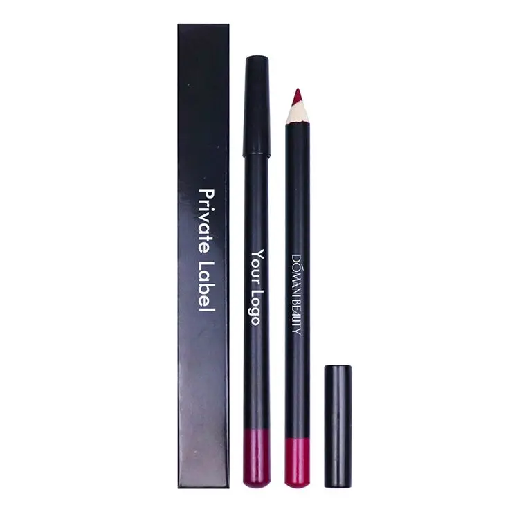2021 Professional Outline Perfect Lip Line 12 Color Long-lasting Private Label Matte Smoothly Pencil Lip Liner