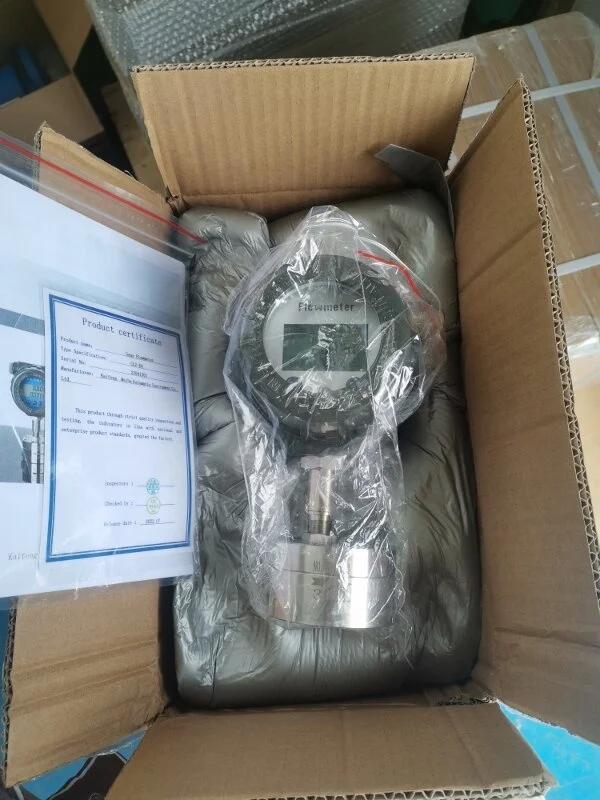 30ml/h Low Flow Meter for Hydraulic Oil Flowmeter Micro Oval Gear Flow Meters