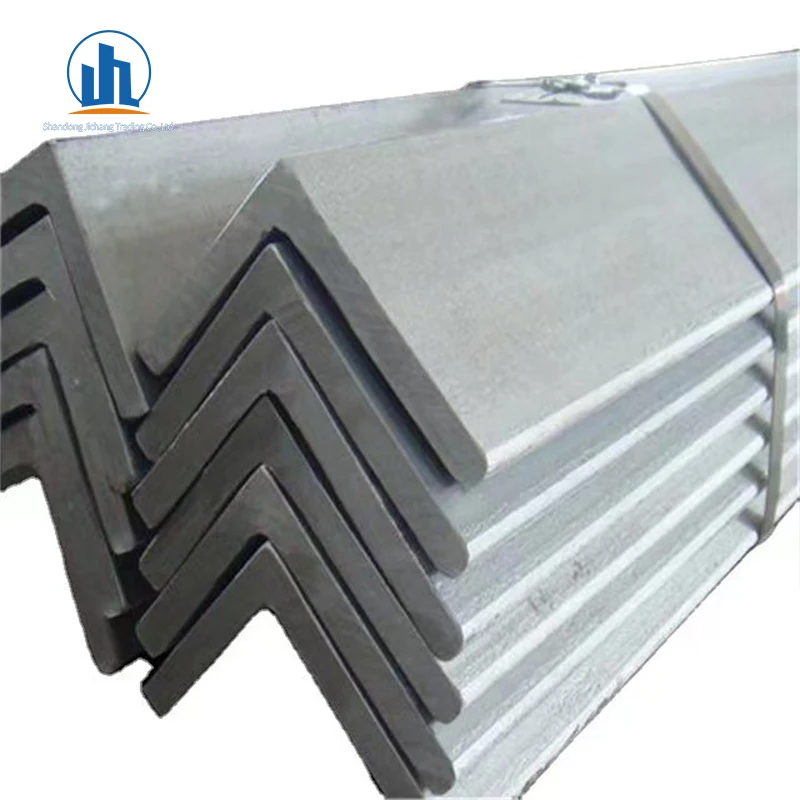 Customized sizes and thickness galvanized hot dip galvanised steel angle iron bar price