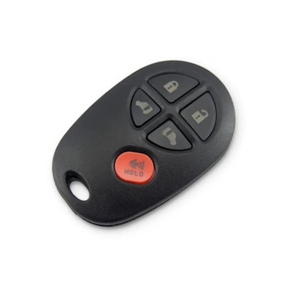 Locksmith Supplies 5 Button Remote Casing Blank Shell Universal Car Smart Key for