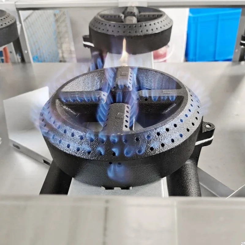 Заводская газовая плита коммерческая промышленная кухня 6 горелок энергосберегающая кухонная
