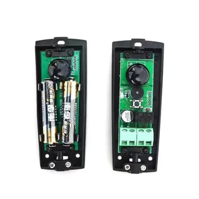 Wireless battery Photocell 15 to 25 meters 12-24V AC DC Battery Infrared Detector Photocell Sensor for auto motors