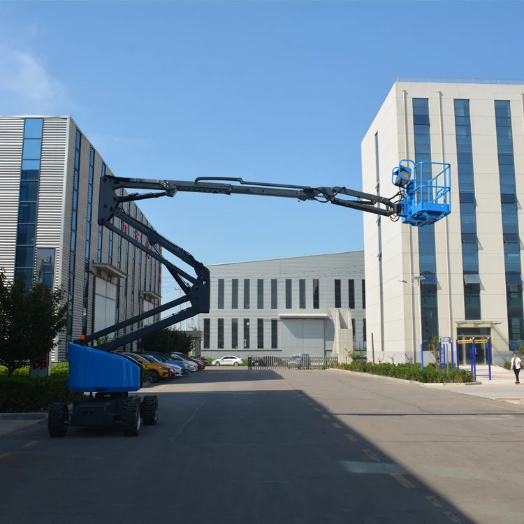 30m Max. Working Height Telescopic Boom Lifts with 300kg crane truck