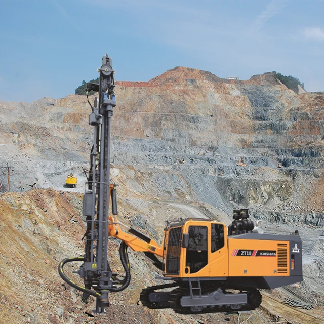 China Kaishan ZT10 Integrated Down The Hole Blasting Drill Rig For Open Use