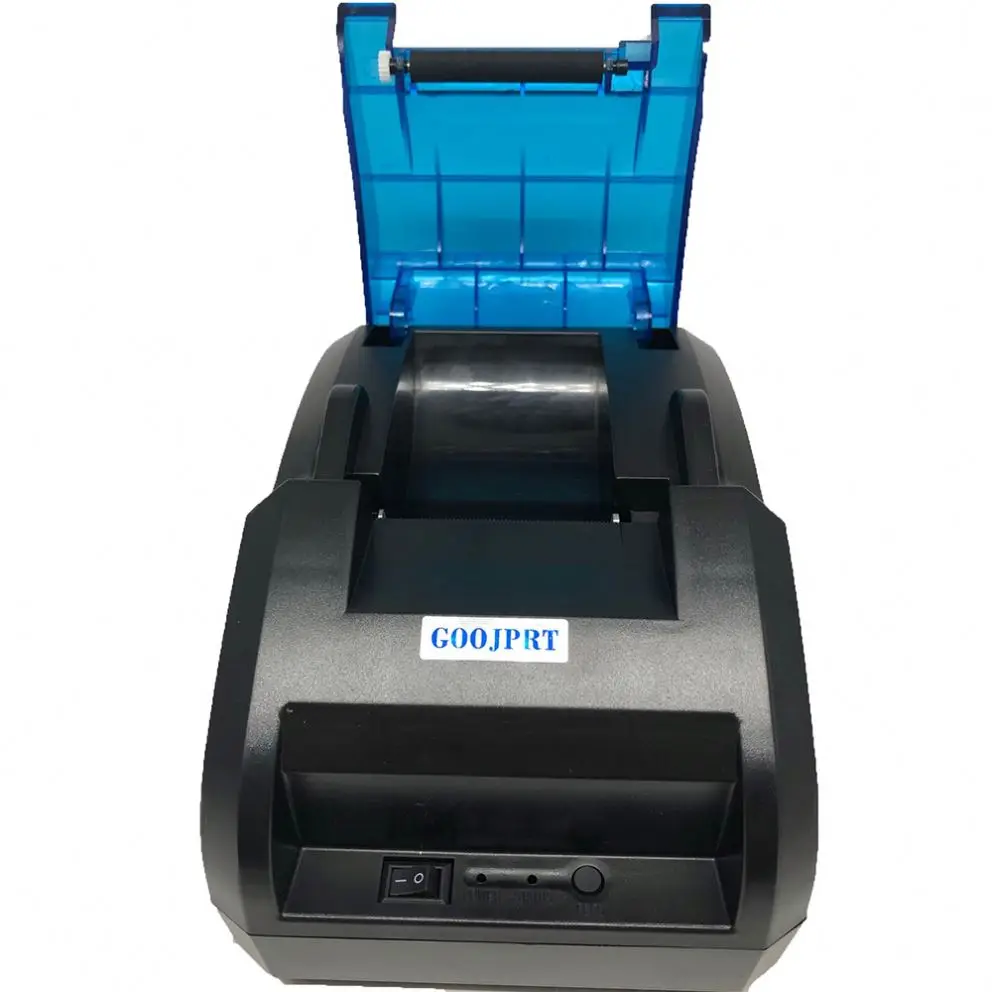 GOOJPRT Настольный термальный POS принтер для печати квитанций USB и синий зуб