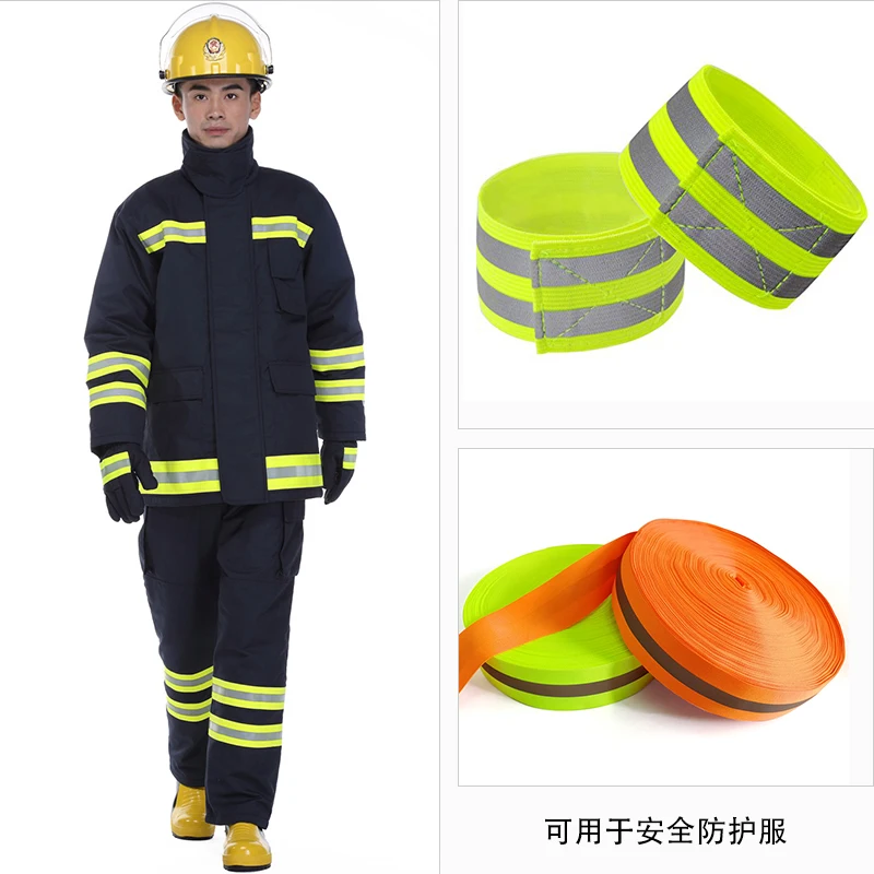 Whole Sale Reflective Webbing  High Visibility Reflexivity Tape For Safety Vest Clothes  Reflective Tape Heat Transfer  Film Ref