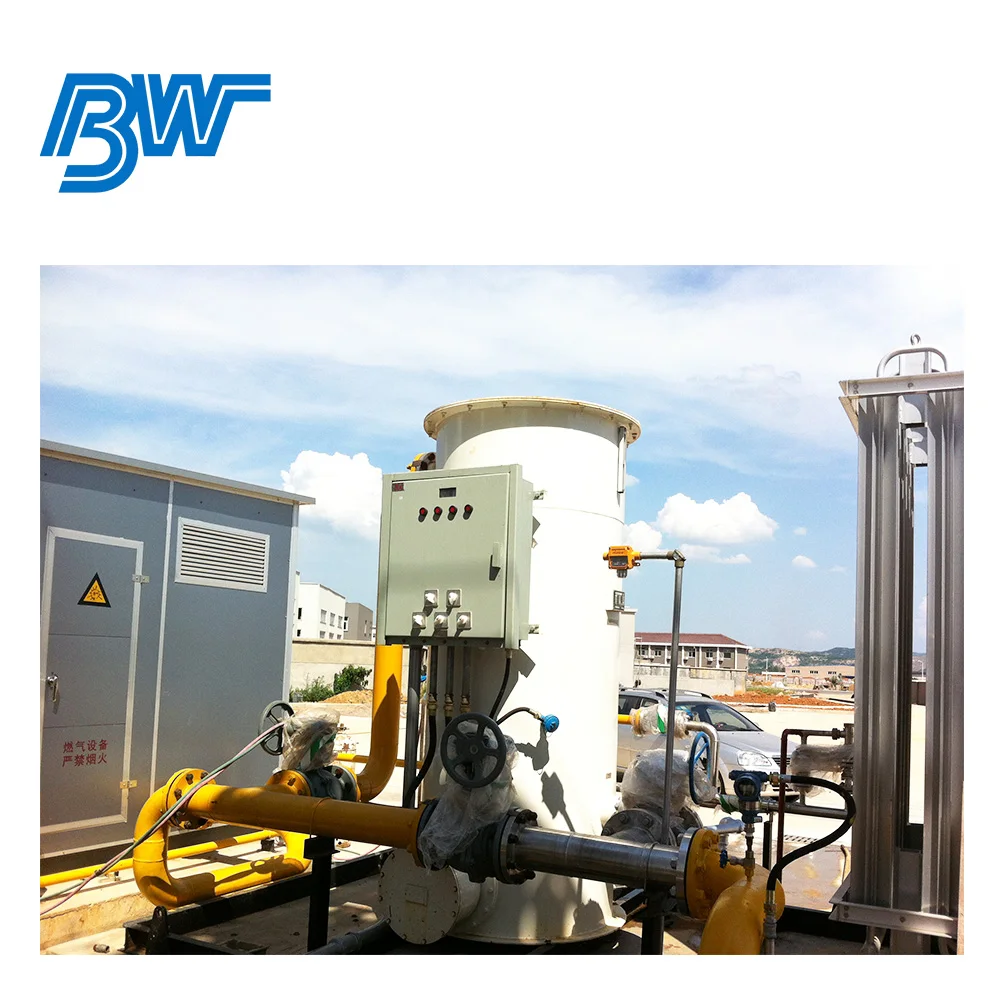 Electronic Heated LPG LNG Vaporizer For Filling Station