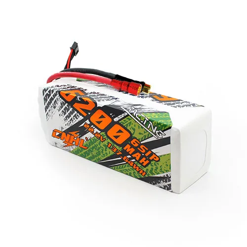 CNHL 6200MAH Lithium Polymer 22.2V 6S 90C LIPO BATTERY With 8mm Bullet Plug For RC Car SpeedRun Crawler Drag Truck AirPlane