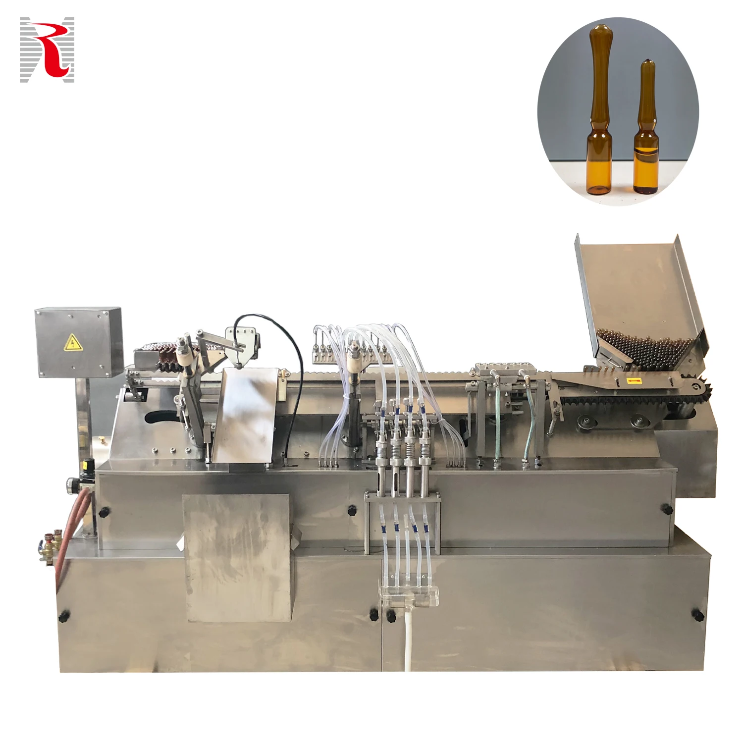 High Performance Automatic Pharmaceutic Ampoule Filling And Sealing Machine