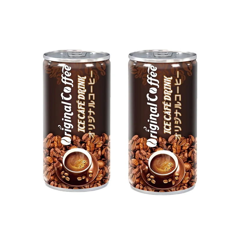 High Quality OEM Coffee Drinks in Private Label - 180ml can
