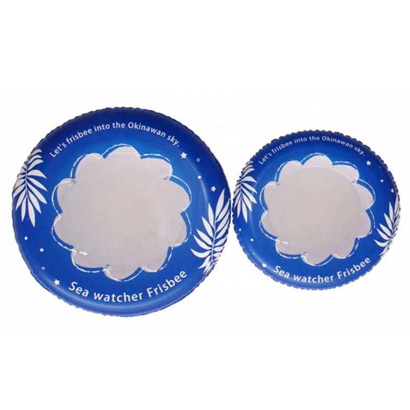 Sale Outdoor Sport Inflatable Pvc Boomerang Flying Disc Game Toy