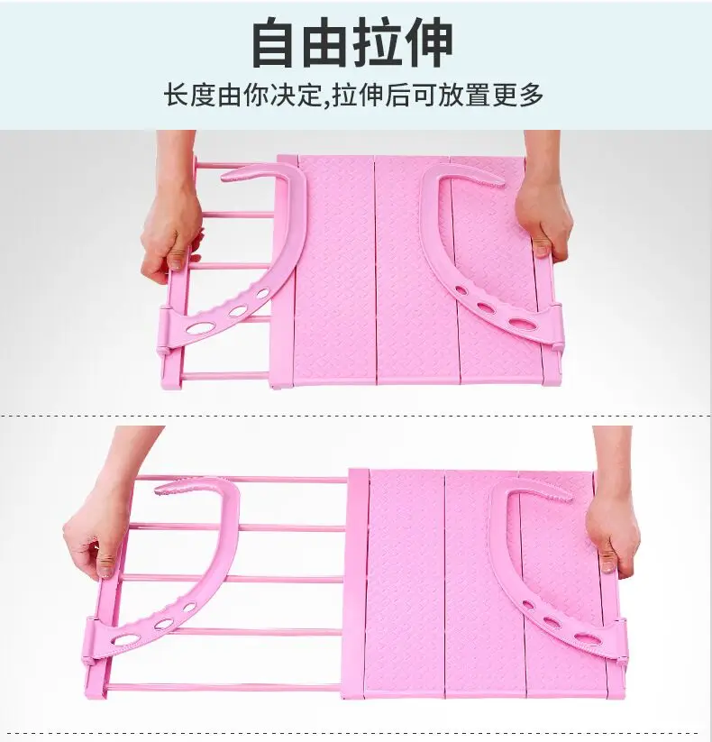 Source manufacturers retractable drying rack balcony shoe rack foldable dormitory window drying rack