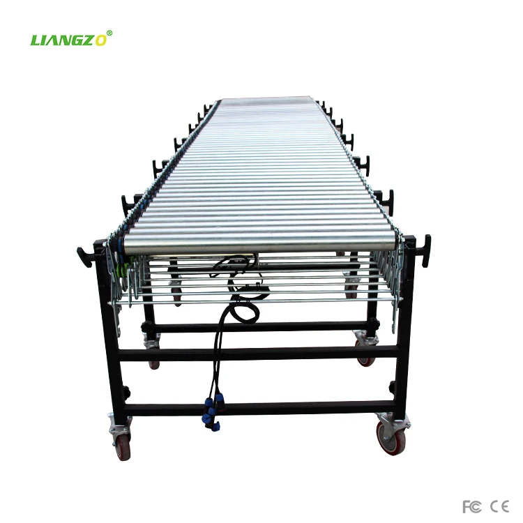 LIANGZO High Quality  Expandable Accumulation Roller Conveyor For Assembly
