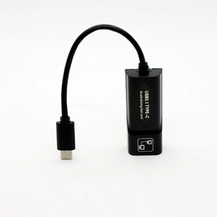 Type c к rj45 gigabit hub вспененный PE usb c к rj45 адаптеру