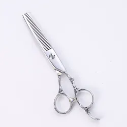 SHISHAMO 6 inch  hair scissors cut professional hair cutting salon scissor barber thinning shears hairdressing scissors Tijeras