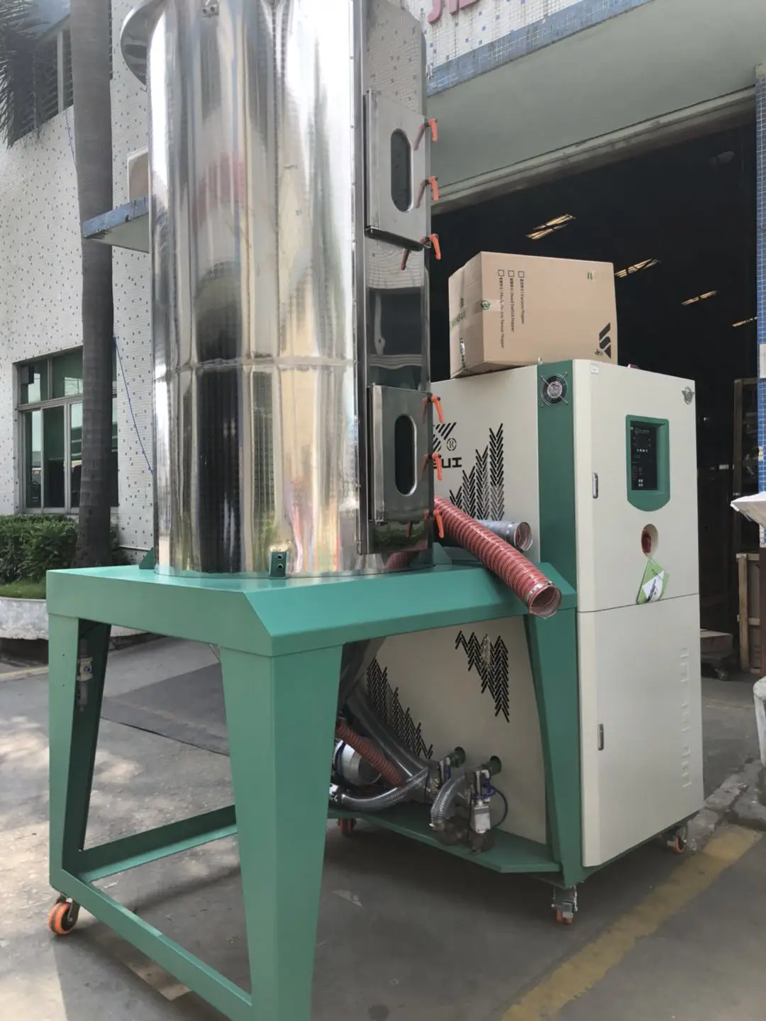 Wensui промышленный PET осушитель воздуха wensui VMD 3-в-1 сушилка