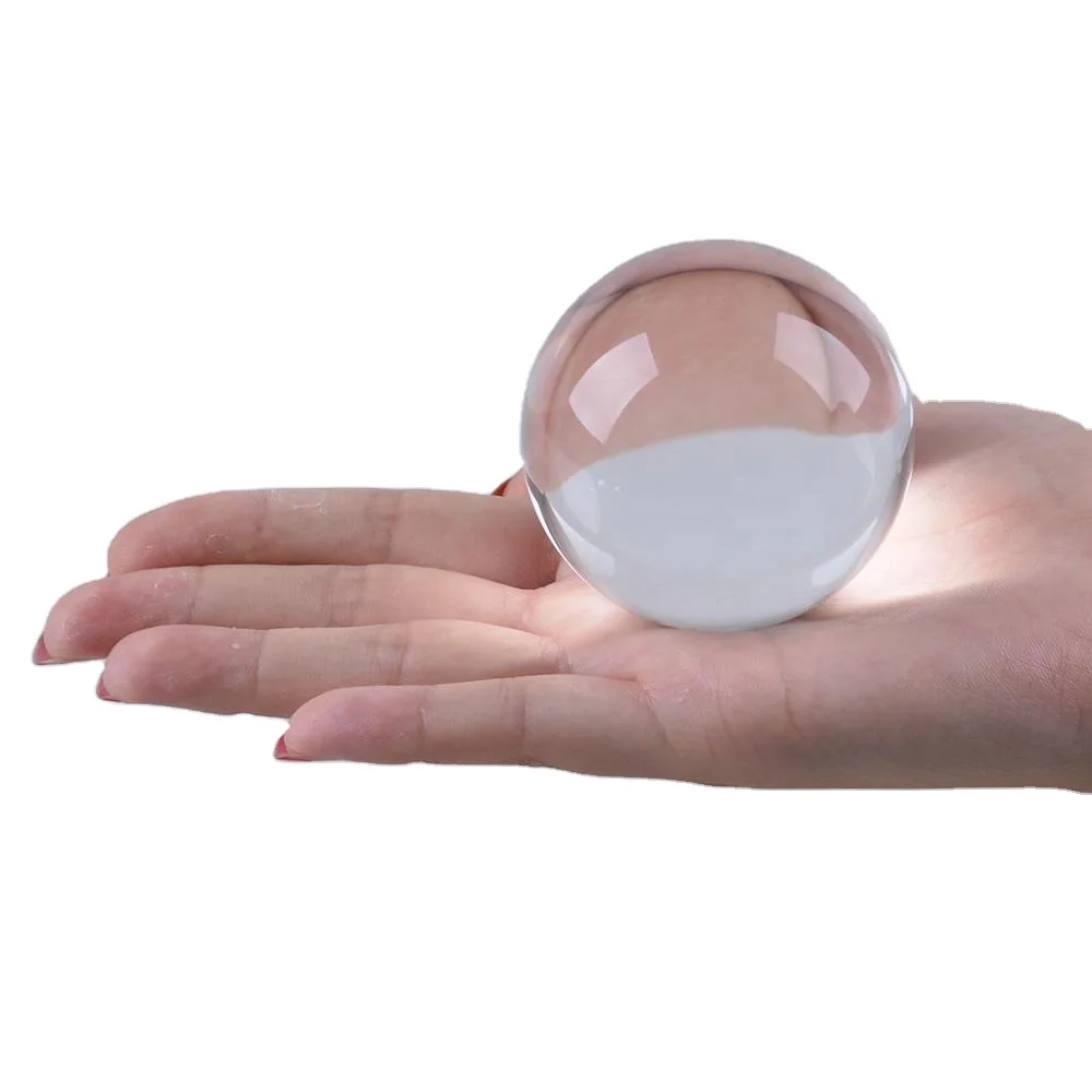 60mm magic crystal Ball sphere for decoration crystal glass ball Photography Accessory Body Massage