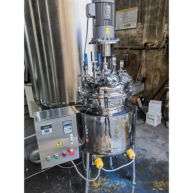 Stainless steel syrup and water mixing tank laboratory liquid reaction kettle