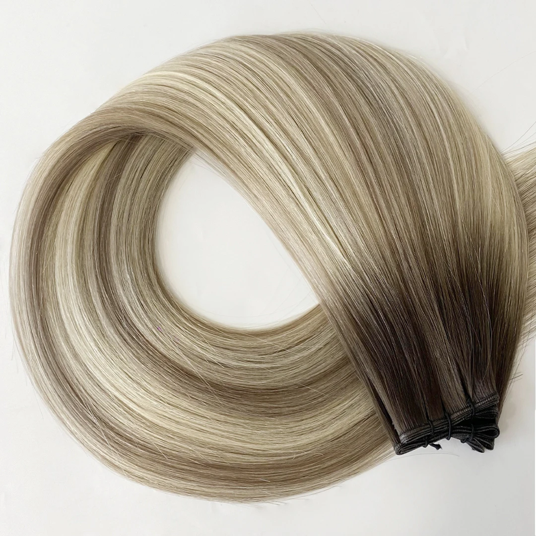 2024 new design Invisible Genius Hair Weft Extension New Weft Hair Thin Soft Light Invisible Can Be Cut No Return