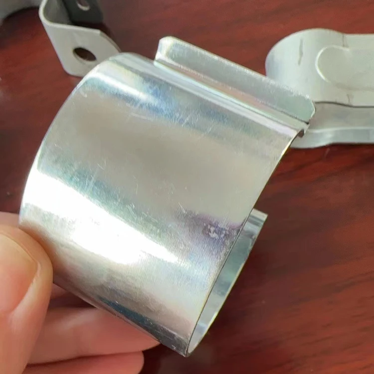 Agriculture poly tunnel blueberry greenhouse accessories 25 32 lock pipe omega metal clip round oval clamp for film protection