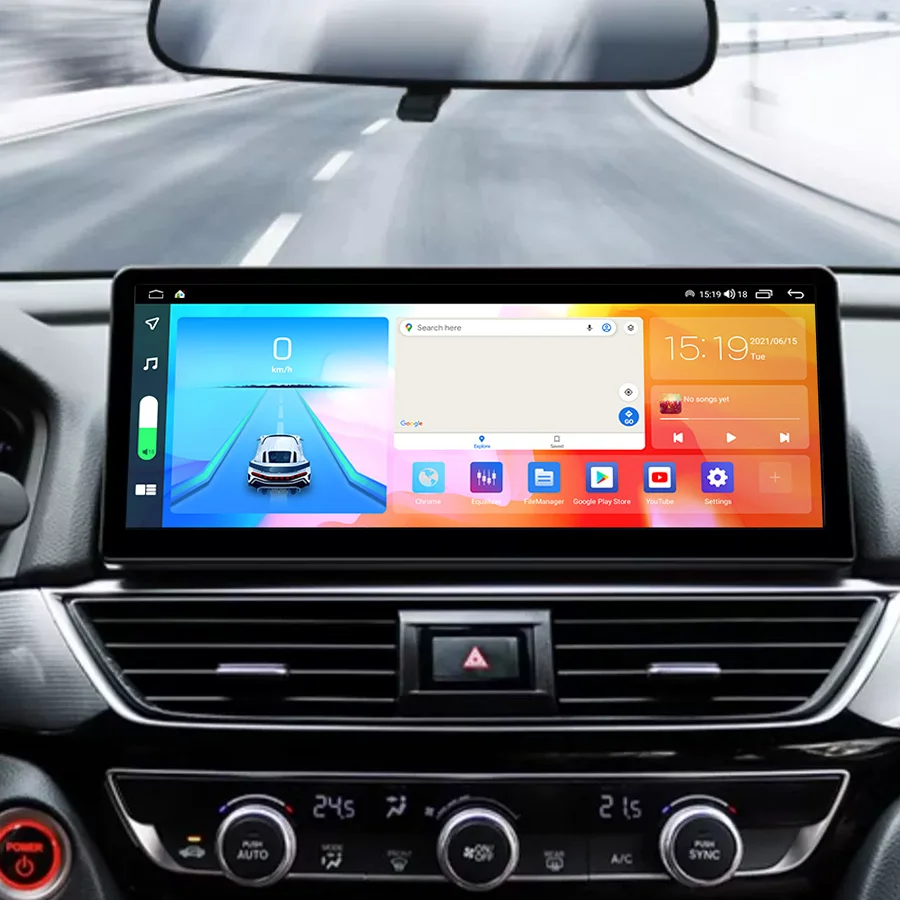 Cars Radio Suitable for Honda 10th Generation Accord British Poetry School Central Control  Navigation & GPS All-in-one Modified