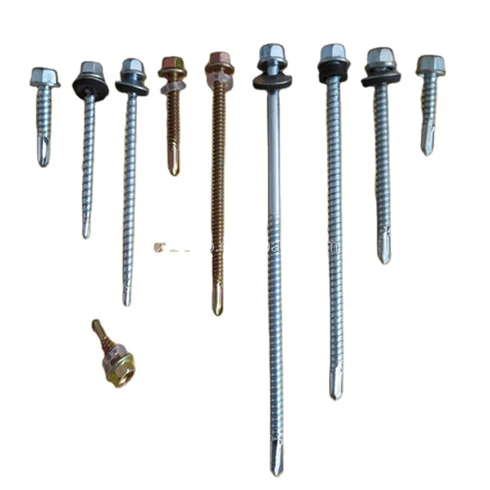 Supply hex wafer head self drilling screw