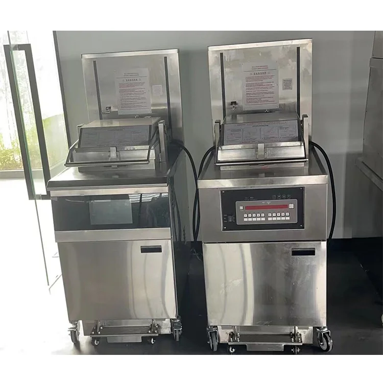Commercial Broaster Chicken Fryer Machine Gas Industrial Fried Chicken Restaurant Pressure Fryer Machine 125L